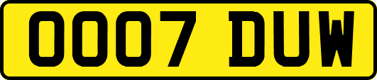 OO07DUW