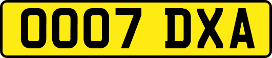 OO07DXA