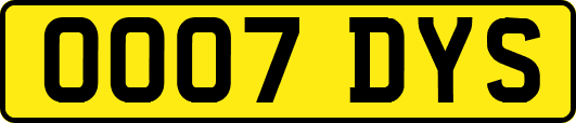OO07DYS