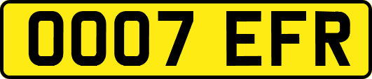 OO07EFR