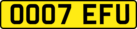 OO07EFU