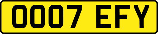 OO07EFY