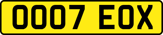 OO07EOX