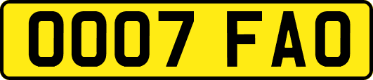 OO07FAO