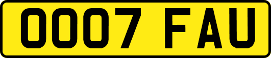 OO07FAU