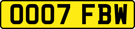 OO07FBW