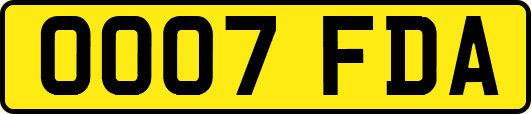 OO07FDA