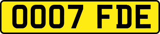 OO07FDE