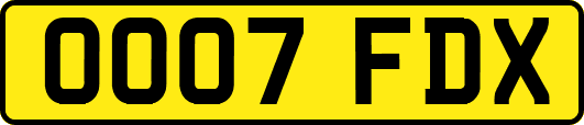 OO07FDX