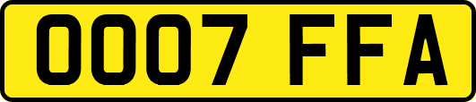 OO07FFA