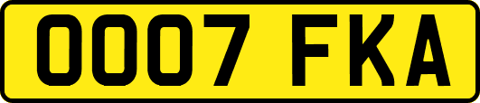 OO07FKA