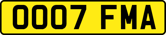 OO07FMA