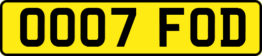 OO07FOD