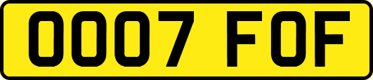OO07FOF