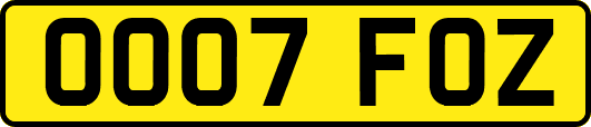 OO07FOZ