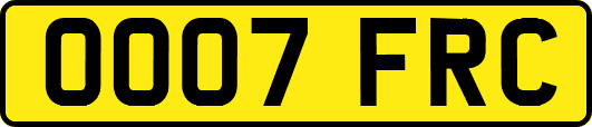OO07FRC