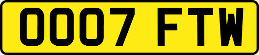 OO07FTW
