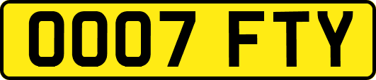 OO07FTY