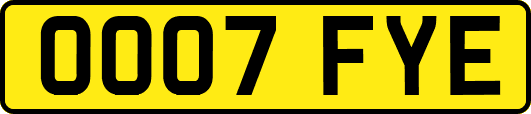 OO07FYE