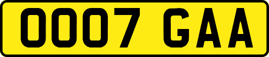 OO07GAA