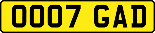 OO07GAD