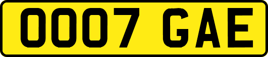 OO07GAE