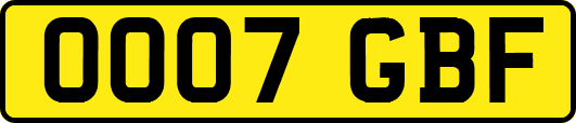 OO07GBF