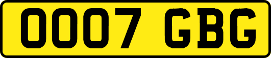 OO07GBG