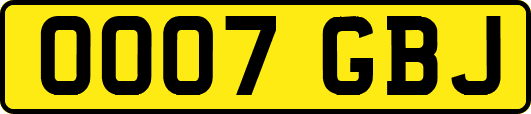 OO07GBJ