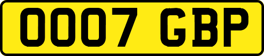 OO07GBP