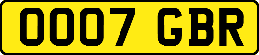 OO07GBR