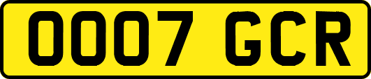 OO07GCR