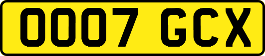 OO07GCX