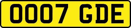 OO07GDE