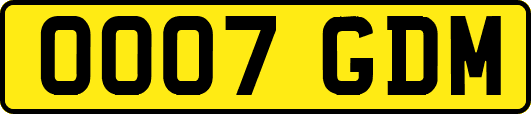 OO07GDM