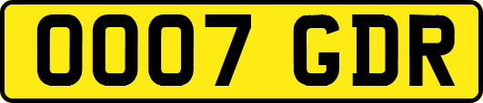 OO07GDR