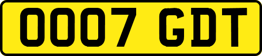 OO07GDT