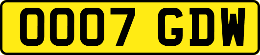 OO07GDW