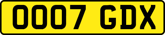 OO07GDX
