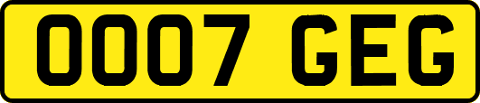 OO07GEG