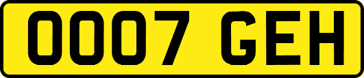 OO07GEH