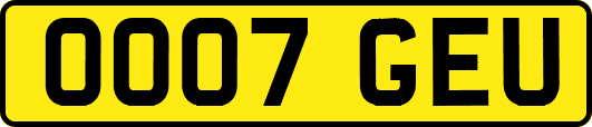 OO07GEU