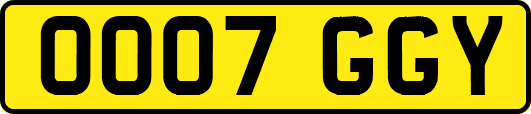OO07GGY
