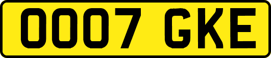 OO07GKE