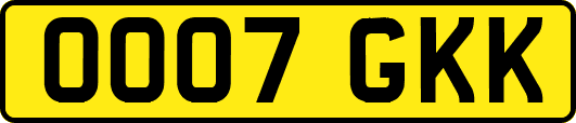 OO07GKK