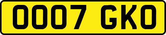 OO07GKO