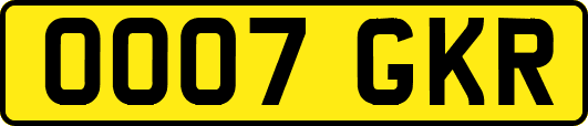 OO07GKR