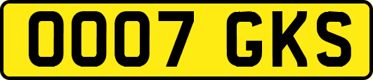 OO07GKS