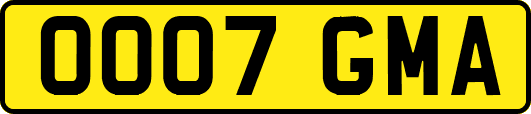 OO07GMA