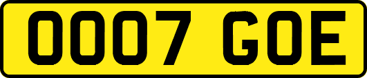 OO07GOE